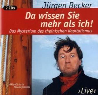 Da wissen Sie mehr als ich, 2 Audio-CDs