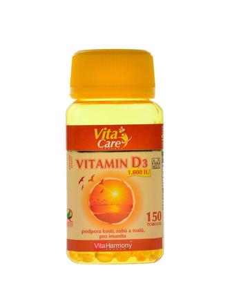 Vitamín D3 1000 IU 150 tobolek