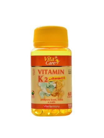Vitamín K2 100mcg + D3 25mcg 60 tablet
