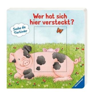 Wer hat sich hier versteckt? Suche die Tierkinder