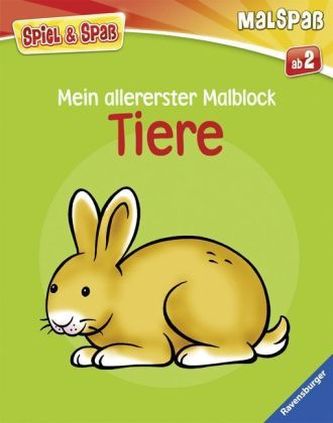 Mein allererster Malblock: Tiere