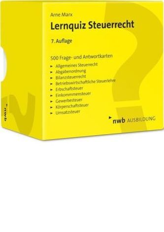 Lernquiz Steuerrecht