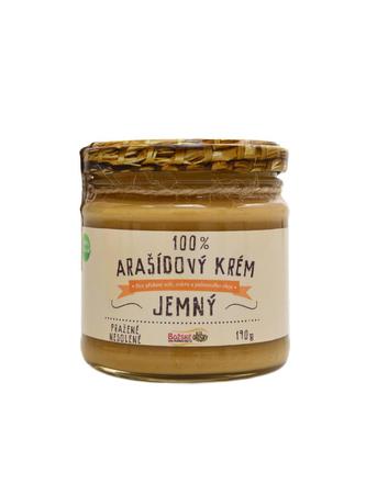 100% Arašídový krém jemný 190 g