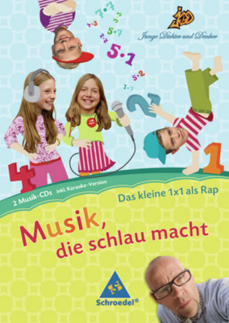 Das kleine 1x1 als Rap, 2 Audio-CDs