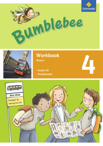 4. Schuljahr, Workbook mit Portfolioheft und Pupil's Audio-CD