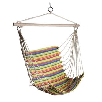 Bench houpačka sedátko pro 2 osoby 120kg - žluté pruhy - barevný mix