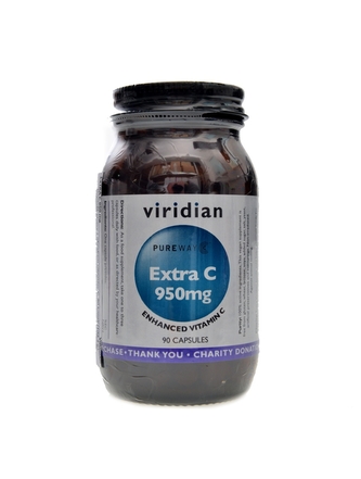 Viridian - Extra C 950 mg 90 kapslí Viridian - Extra C 950 mg 90 kapslí