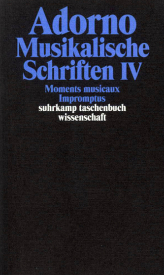 Musikalische Schriften. Tl.4
