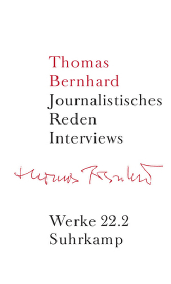 Journalistisches - Reden - Interviews, 2 Bde.