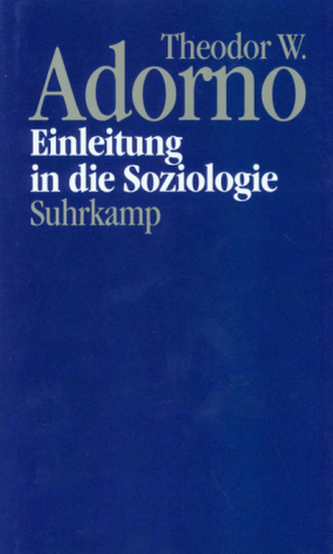 Einleitung in die Soziologie (1968)