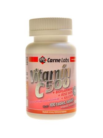 Vitamín C 500 mg 100 tablet with rose hips