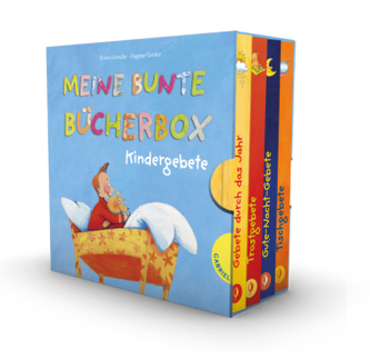 Meine bunte Bücherbox, Kindergebete, 4 Bde.