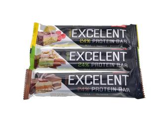 Excelent protein bar double 85g - citron tvaroh malina brusi