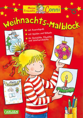 Meine Freundin Conni, Weihnachts-Malblock