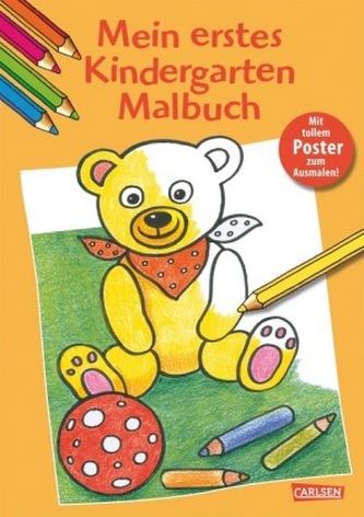 Mein erstes Kindergarten-Malbuch