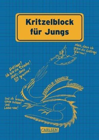 Kritzelblock für Jungs