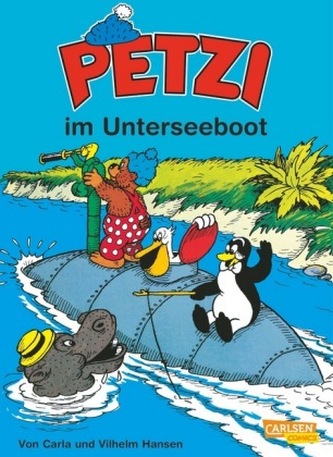 Petzi im Unterseeboot