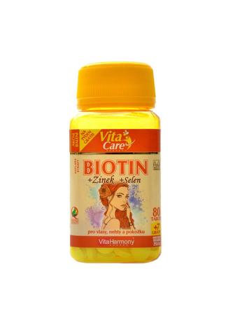 Biotin 300 mcg + Selen + Zinek 87 tbl