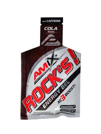 Performance Rocks gel with caffeine 32 g - zelené jablko