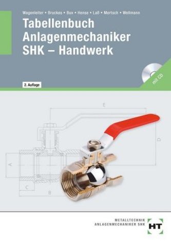 Tabellenbuch Anlagenmechaniker SHK - Handwerk, m. CD-ROM