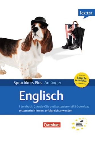 lex:tra Sprachkurs Plus Anfänger Englisch, Lehrbuch, 2 Audio-CDs und kostenloser MP3-Download