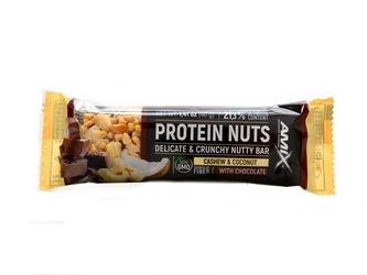 Protein nuts 40g delicate crunchy nutty bar - čokoláda-mandle-dýně