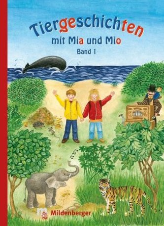 Affe, Elefant, Igel, Maus, Tiger, Wal