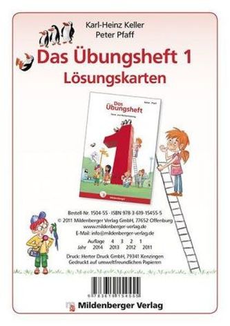 Klasse 1, Lösungskarten zur Selbskontrolle