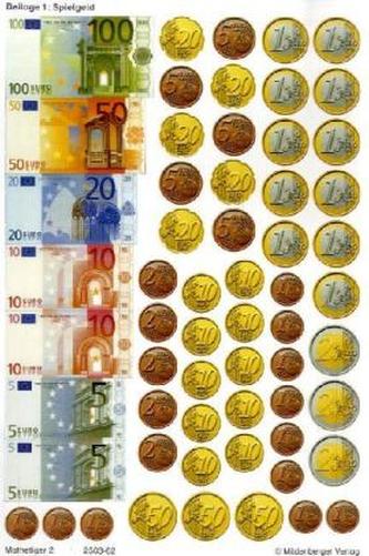 2. Schuljahr, Arbeitsbeilagen