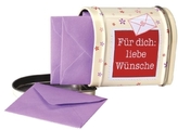 Für dich: Liebe Wünsche, 20 Briefchen in Minibriefkasten