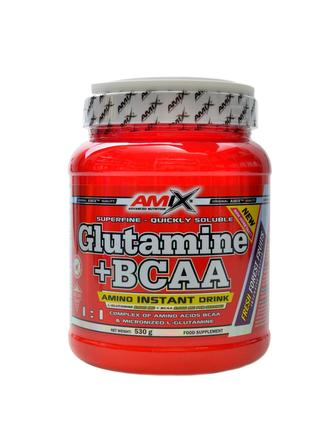 Glutamine + BCAA powder 530 g - citron-limetka