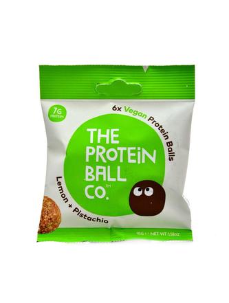 Vegan protein balls 45g - lemon + pistachio