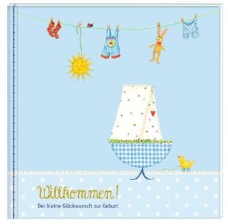 Willkommen! (hellblau)