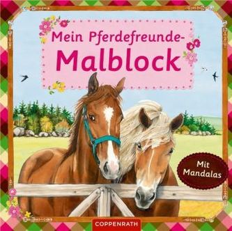 Mein Pferdefreunde-Malblock