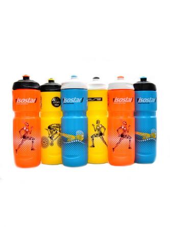 Isostar lahev superloli bio 800 ml - modrá s bílým víčkem