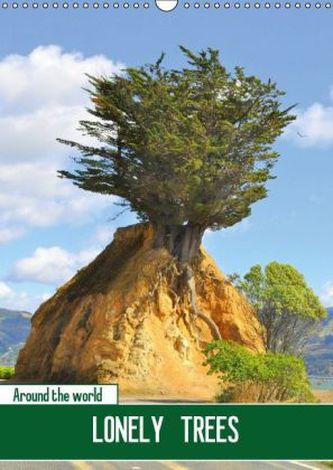 LONELY TREES AROUND THE WORLD (Wandkalender 2016 DIN A3 hoch)