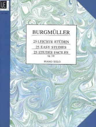 25 leichte Etüden op. 100 für Klavier