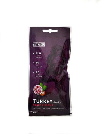 Sušené krůtí maso s medem a česnekem 40 g