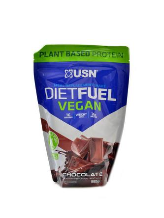 Diet Fuel Vegan 880 g - čokoláda Diet Fuel Vegan 880 g - čokoláda