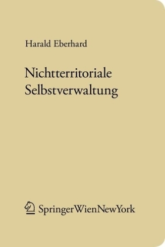 Nichtterritoriale Selbstverwaltung (f. Österreich)