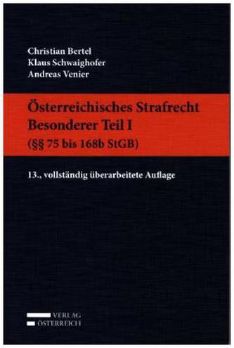 Paragraphen 75 bis 168b StGB