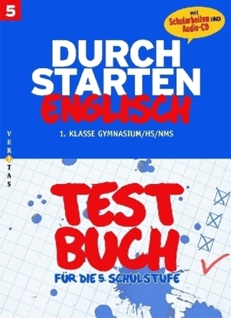 Testbuch  für die 5. Schulstufe, m. Audio-CD