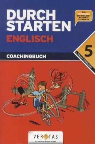 Durchstarten Englisch, 5. Schulstufe, Coachingbuch m. Audio-CD