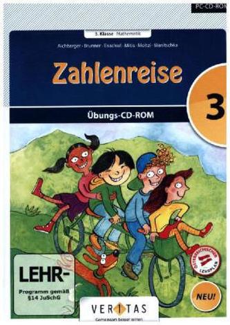 Zahlenreise, 3. Klasse / Mathematik, 1 Übungs-CD-ROM (Neubearbeitung)