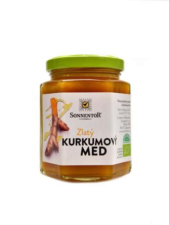 Zlatý kurkumový med BIO 230 g