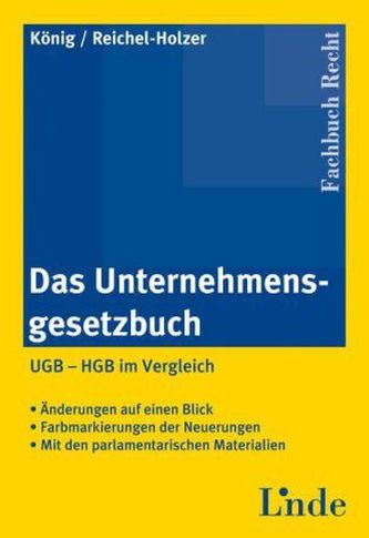 Das Unternehmensgesetzbuch (f. Österreich)