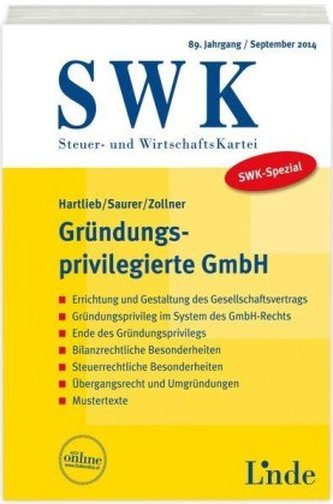 SWK-Spezial Gründungsprivilegierte GmbH  (f. Österreich)