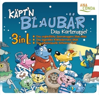 Käpt'n-Blaubär, Das Karten-Spiel (Kinderspiel) Käpt'n-Blaubär, Das Karten-Spiel (Kinderspiel)