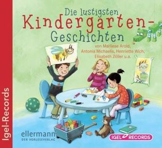 Die lustigsten Kindergarten-Geschichten, 1 Audio-CD