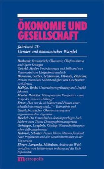 Gender und ökonomischer Wandel